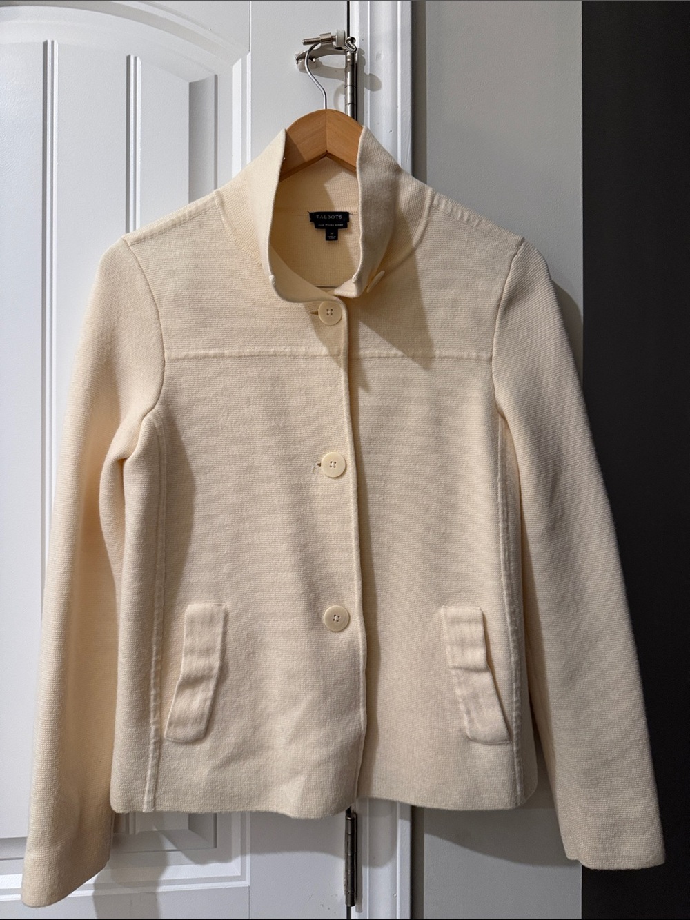 Talbot’s 100% Merino Wool Cardigan Sweater - Picture 2 of 7